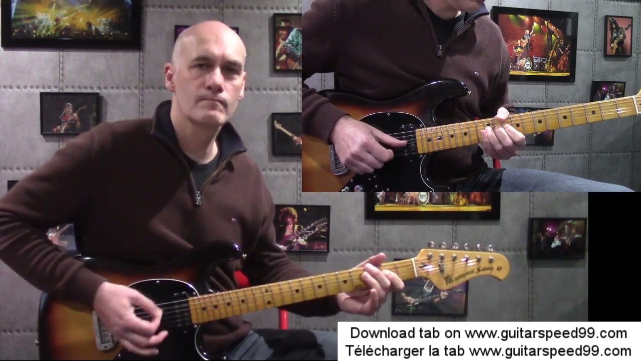Guitar cover - The Road To Hell (Chris Rea) - With TABS