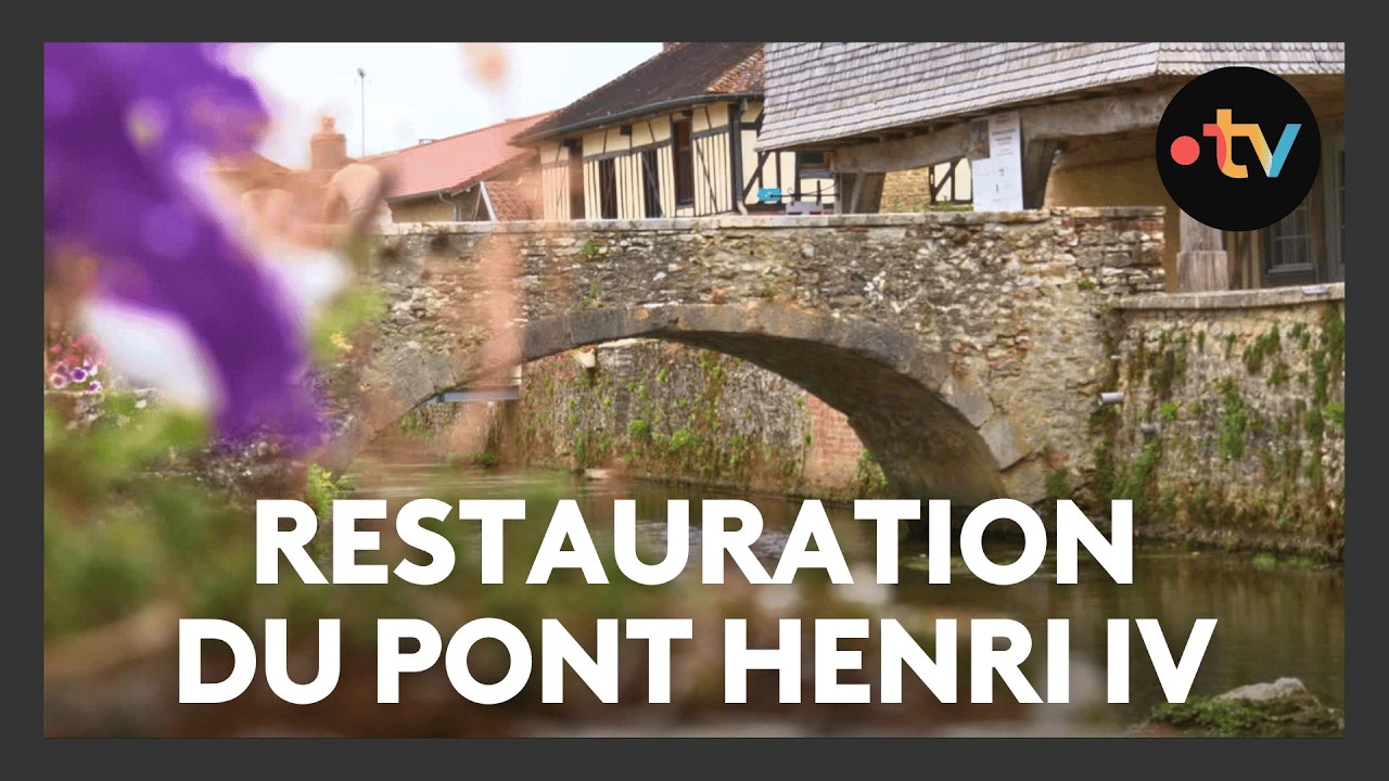Un pont de 424 ans restaur&eacute; pour 270.000 euros
