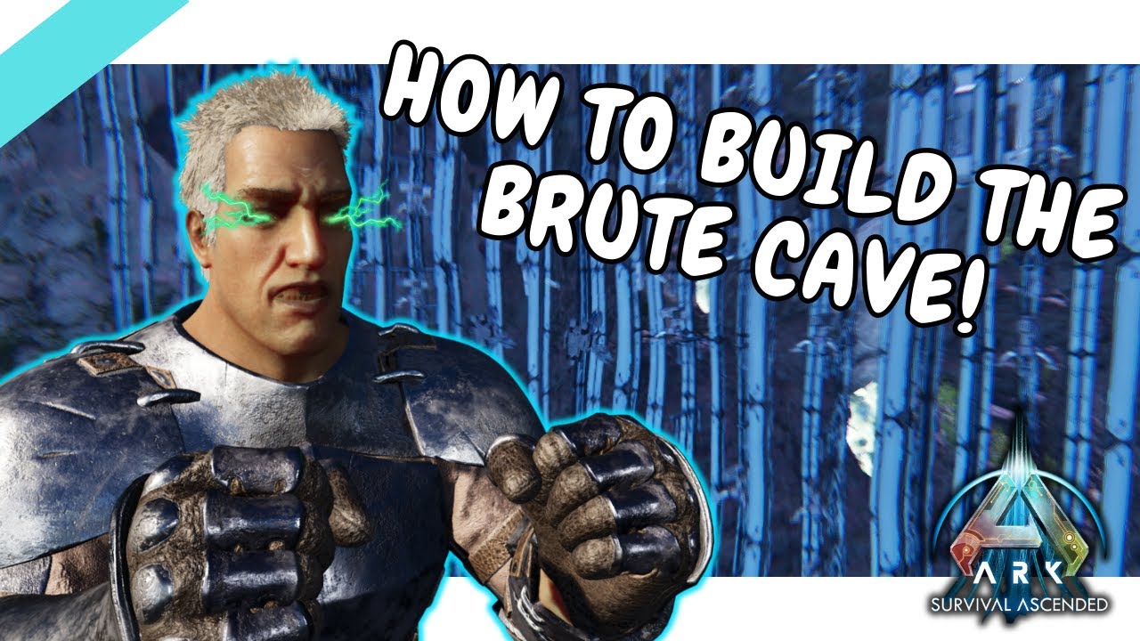 How To Build The Brute Cave Island Ark Survival Ascended