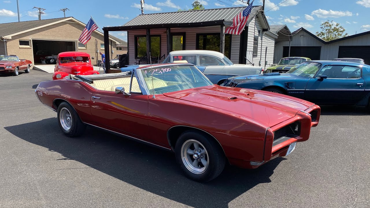Test Drive 1968 Pontiac LeMans Convertible SOLD $25,900 Maple Motors #1015