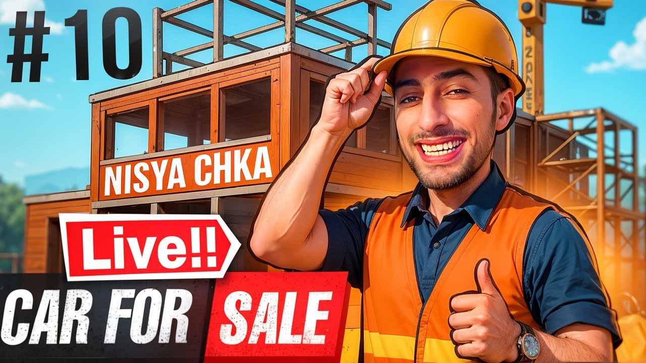 LIVE 🔴 Սկսում եմ իմ մեծ ավտոսալոնի կառուցումը 🚗🏗️ | CAR FOR SALE #10