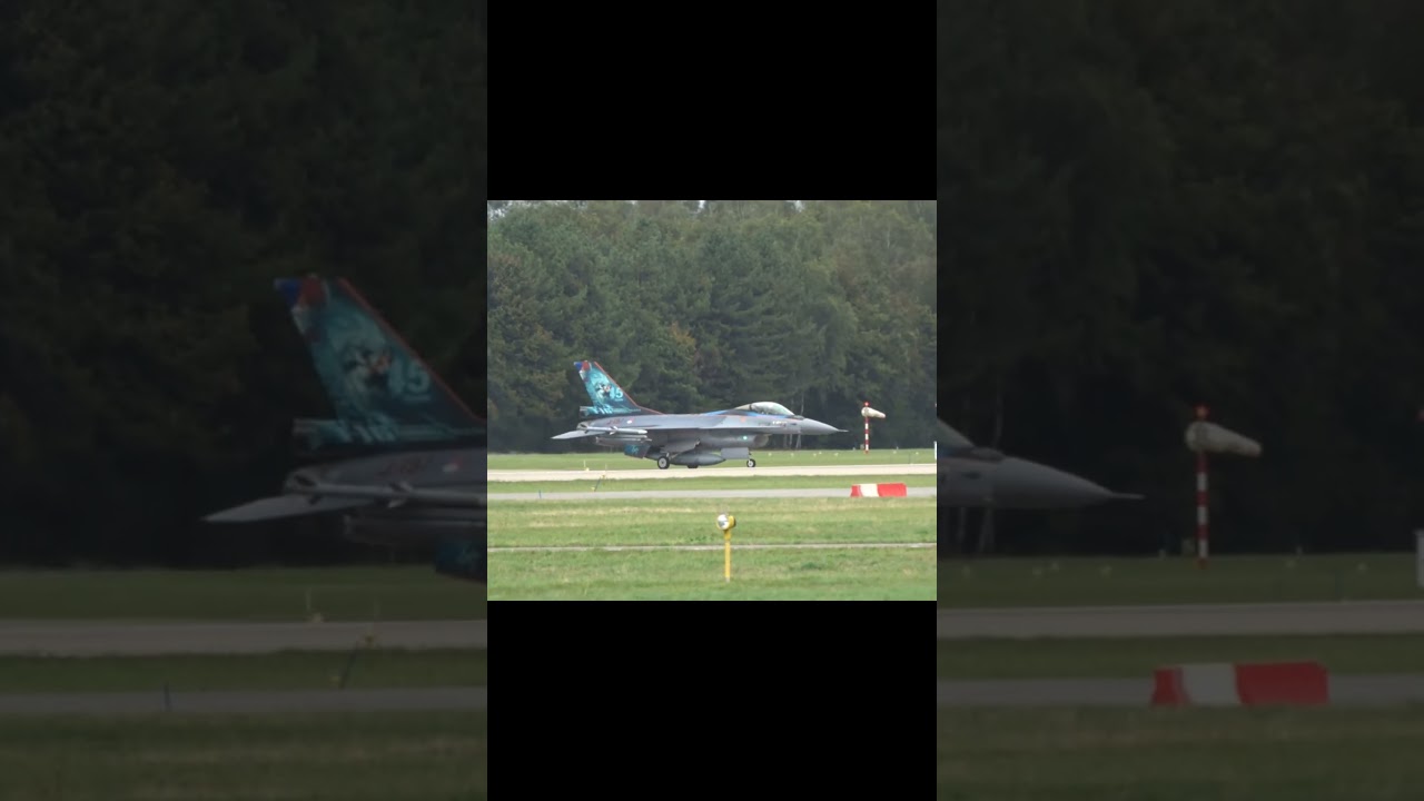 Special Tail F-16 RNLAF Farewell #fighter #f16 #military #airforce #airbase #special #farewell #nice