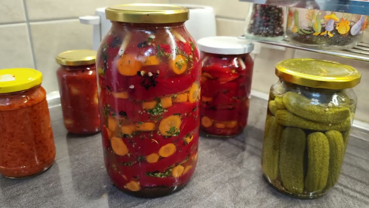 Peckana paprika za zimu - najbolji recept