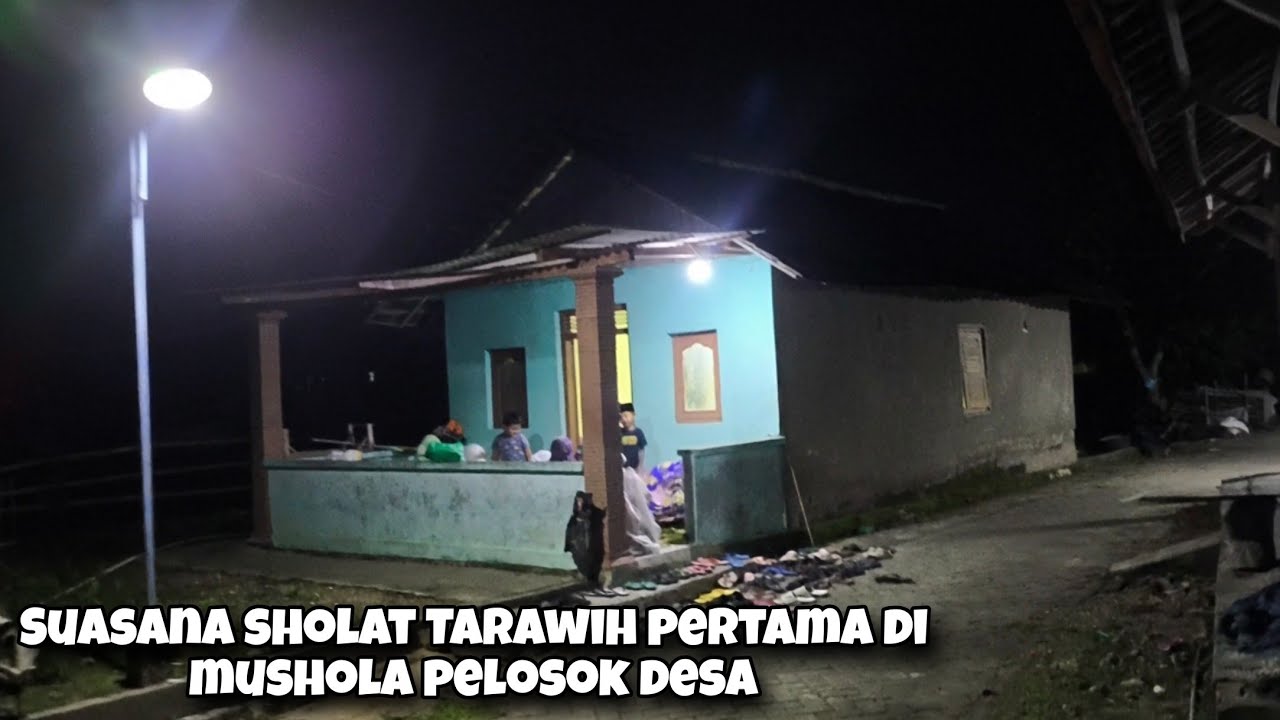 Bikin Kangen Kampung Halaman Suasana Sholat Tarawih & Kuliner Mewah (Mepet Sawah) Yg Indah Di Blora