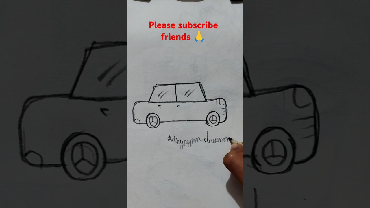 car 🚗 drawing 