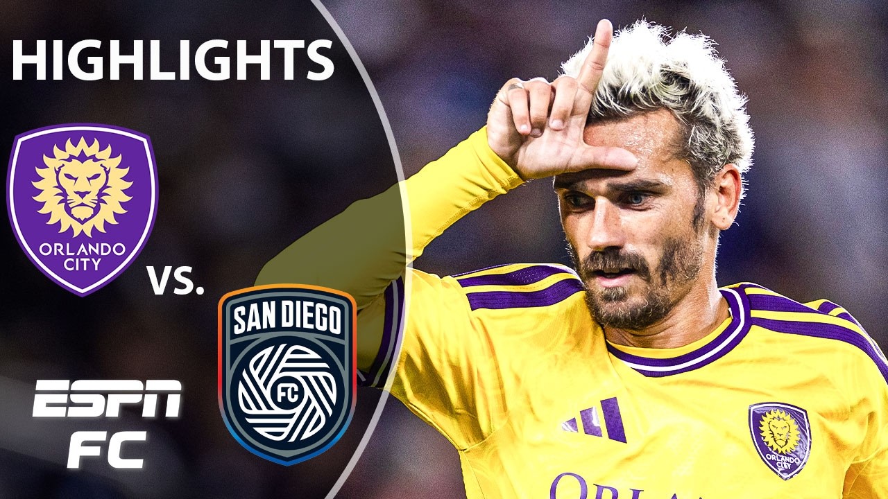 GRIEZMANN SCORES 🔥 Orlando City vs. San Diego | MLS Highlights | ESPN FC