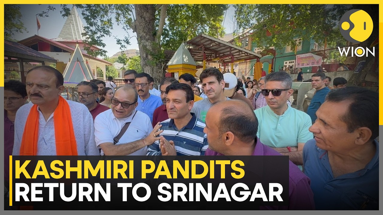 Kashmiri Pandits Mark Historic Comeback To Srinagar After Exodus | WION