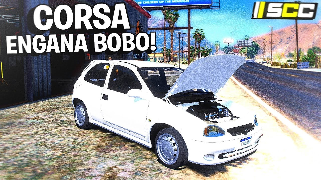 MONTEI UM CORSA V6 PRA ENGANAR BOBO!😂 (1000 CV) - STREET CAR CLUB RP