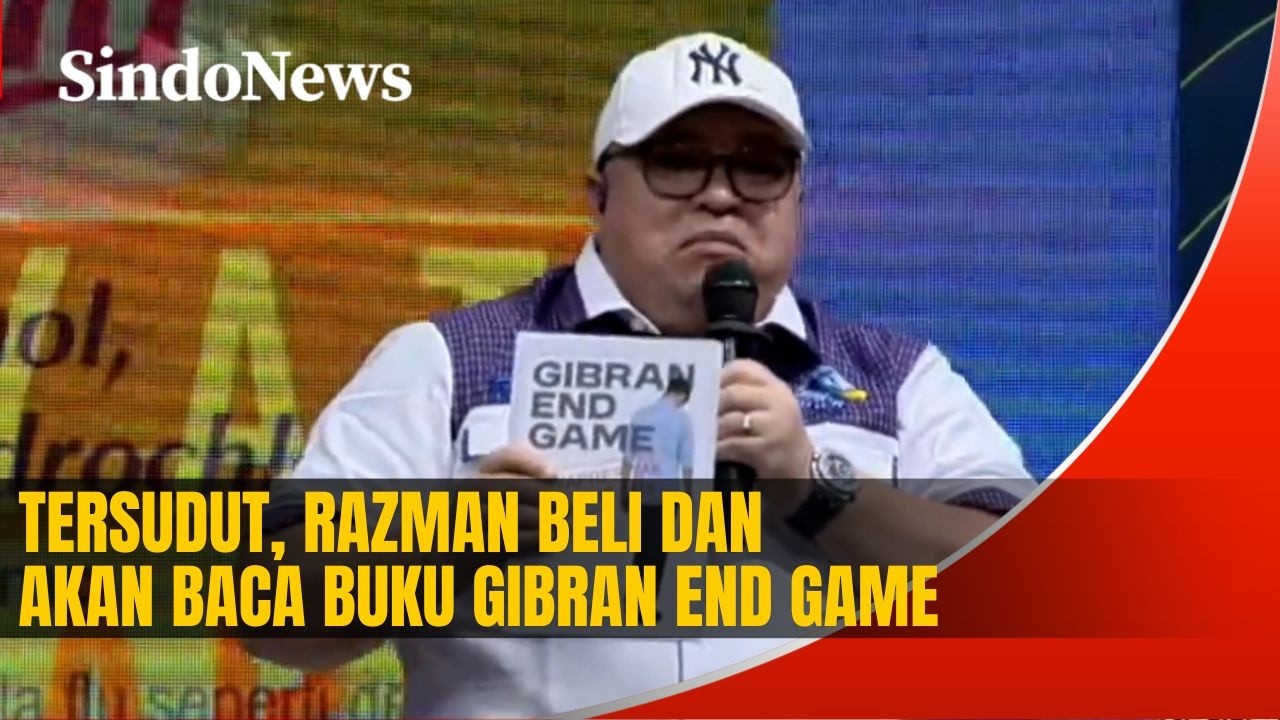 Tersudut oleh Roy Suryo, Akhirnya Razman Beli dan akan Baca Buku Gibran End Game | Rakyat Bersuara