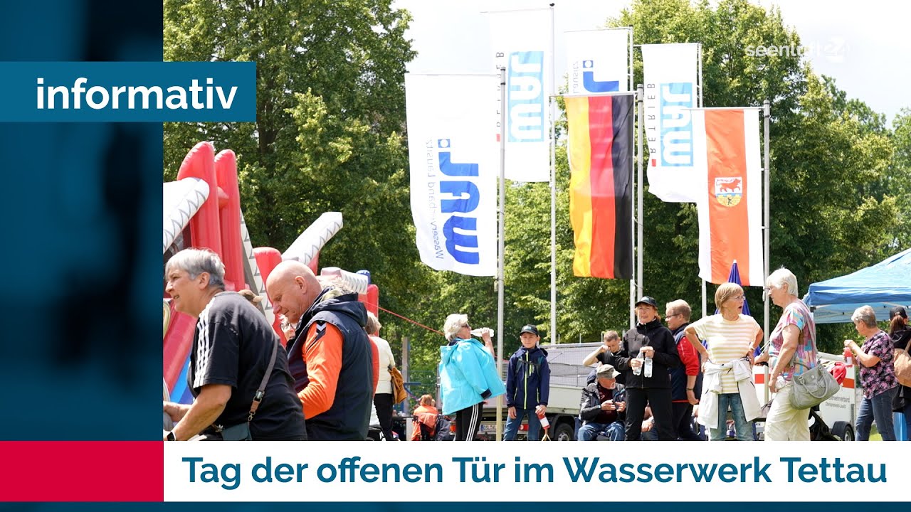 Tag der offenen T&uuml;r im Wasserwerk Tettau