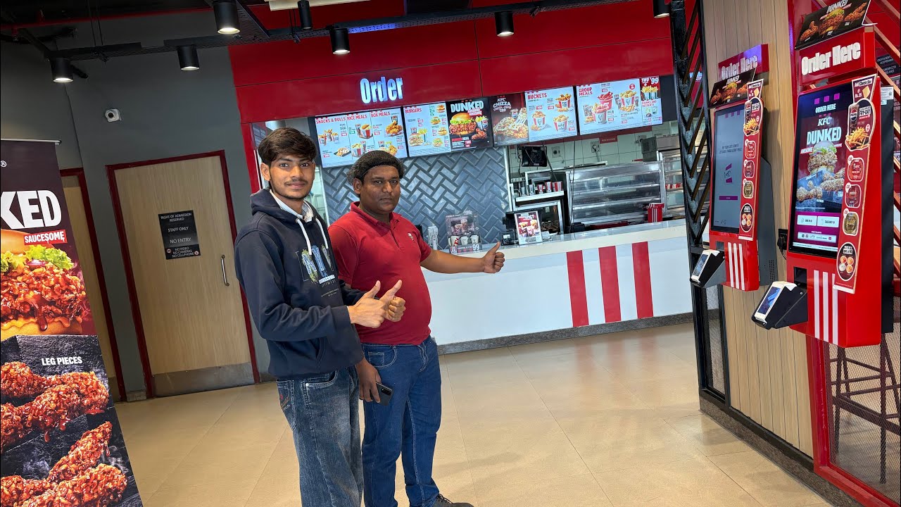 My first brand promotion 😍 KFC 😯