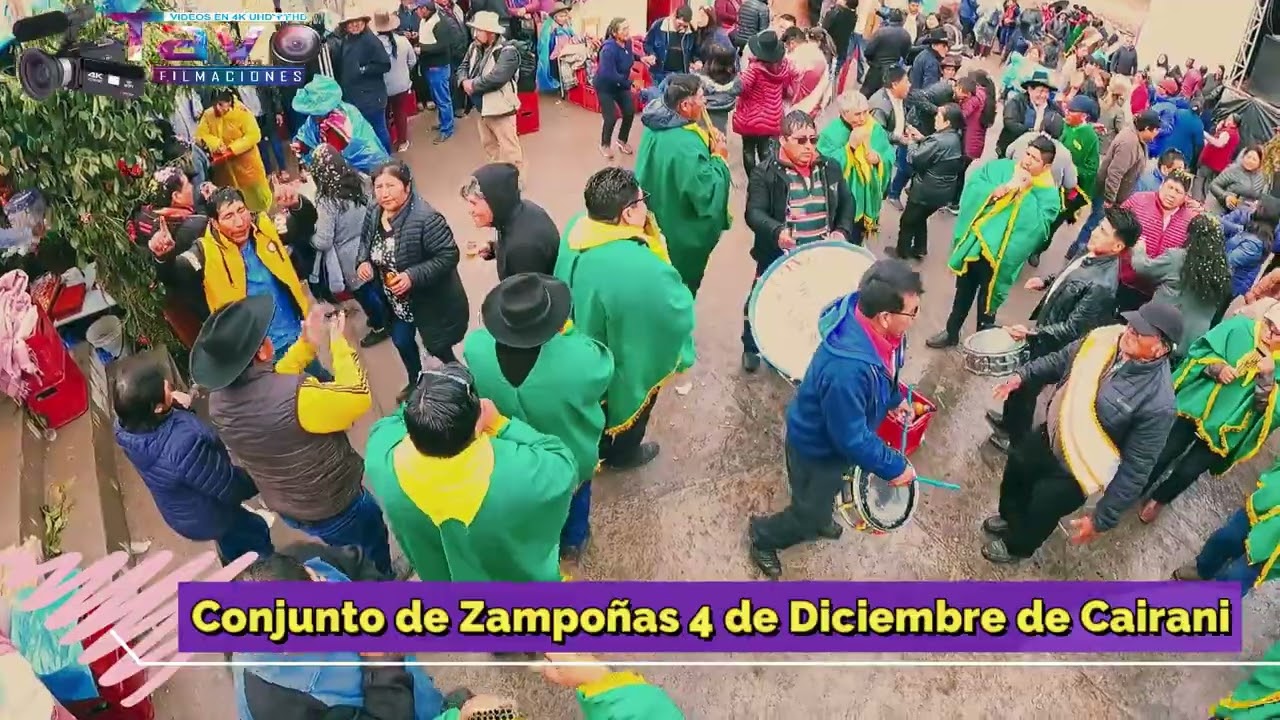 Zampoñada 4 de Diciembre de Cairani,En Festividad Patronal 8 de Diciembre /Yabroco  2022