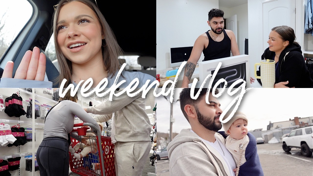 WEEKEND VLOG: vacation plans, family outing, macbook unboxing & more☀️