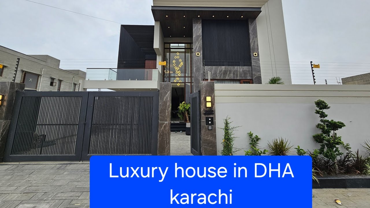 Luxury house in dha phase 8 karachi