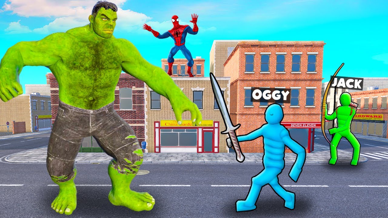 Npc Extreme Battle Between Stronger vs Oggy And jack