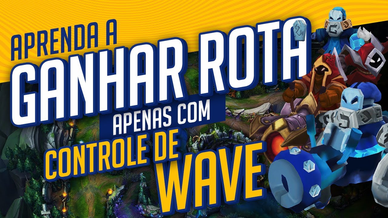 APRENDA GANHAR A ROTA SEM AJUDA DO JUNGLE SÓ COM CONTROLE DE WAVE (GAMEPLAY EXPLICATIVA)