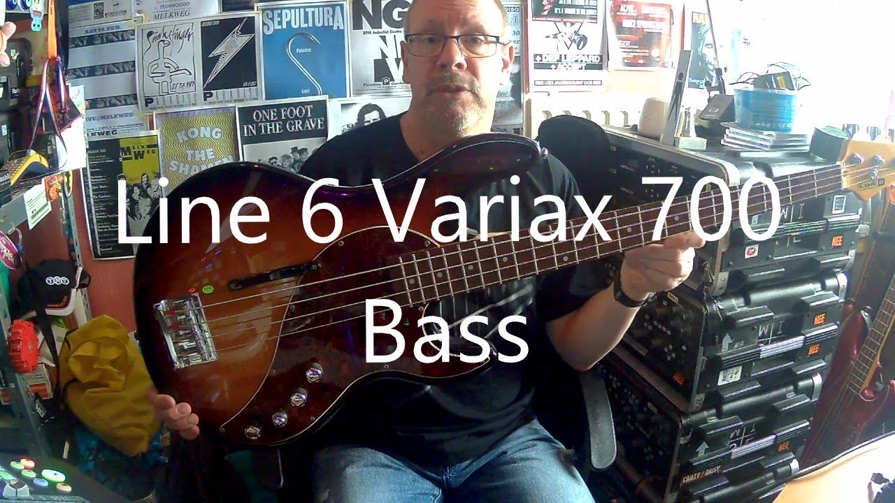 Me and my Bass - Line 6 Variax 700 Bass part 1