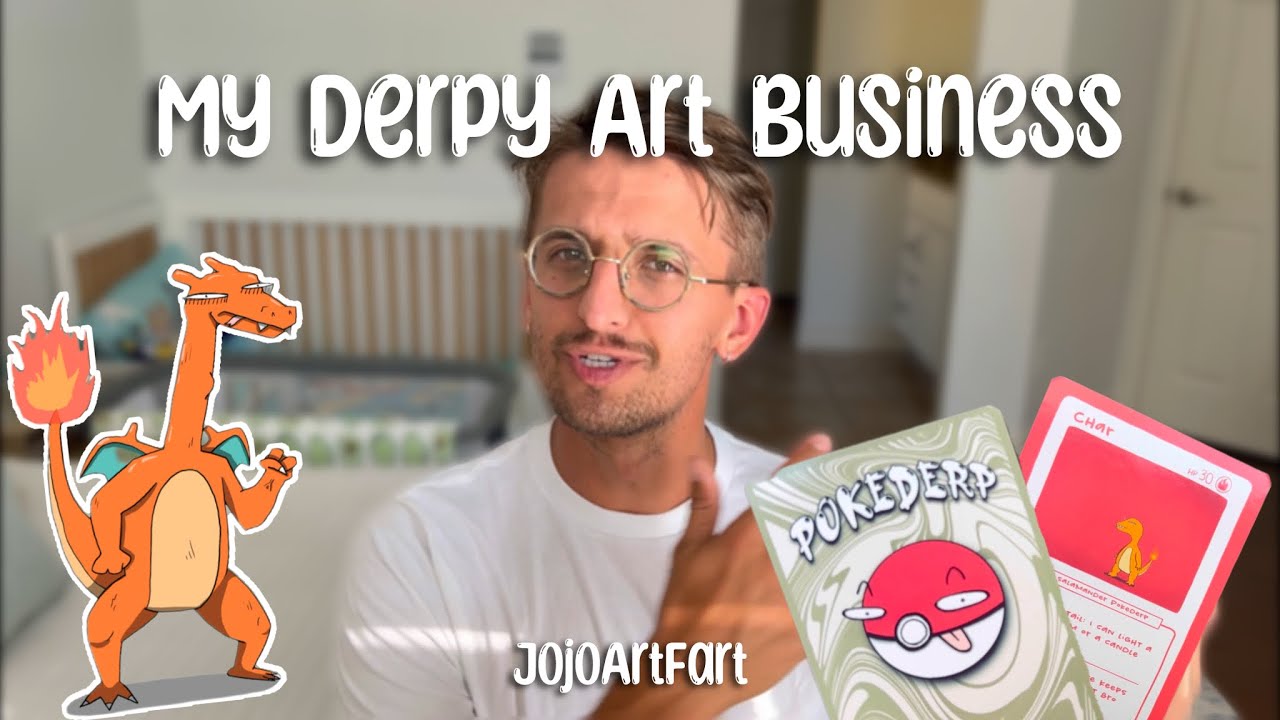 My Derpy Art Business: POKEDERP Derpy Trading Cards