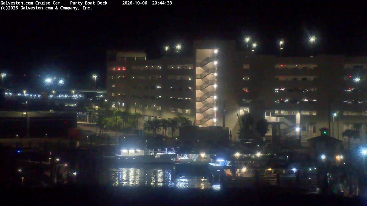 CRUISE CAM: Live from the Galveston Cruise Terminals