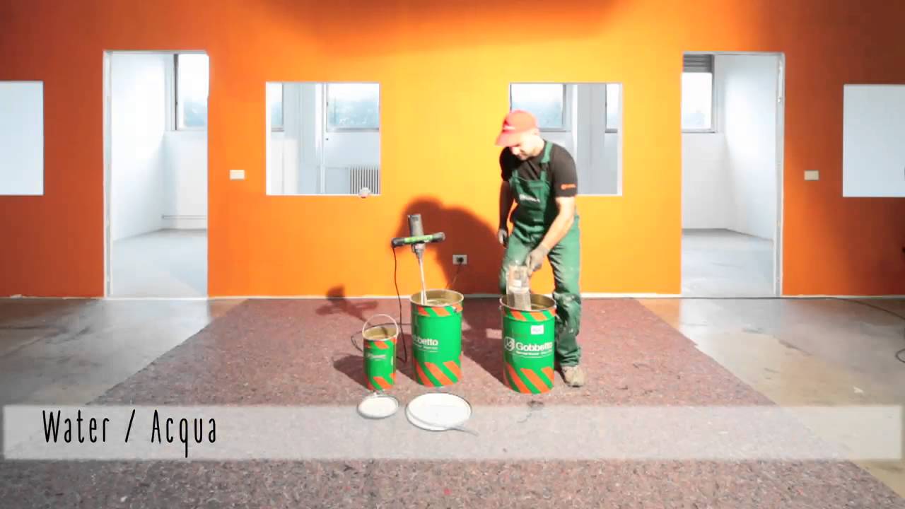 Tutorial Gobbetto DEGA CONCRETE – pavimenti in resina cementizia/microcemento - Epoxy Resin Floors