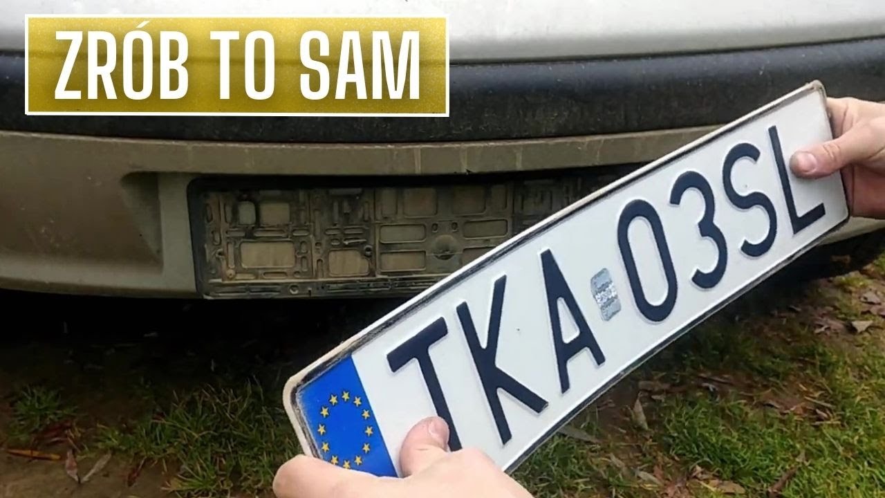 Jak Zdjac Tablice Rejestracyjna - Szybki Poradnik