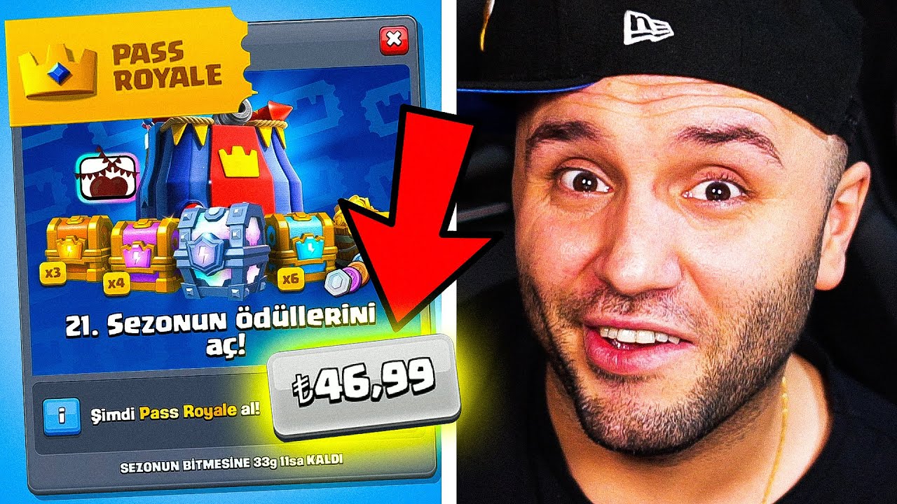 Yeni Sezon Pass Royale Yeni Kral Görünümleri - Clash Royale