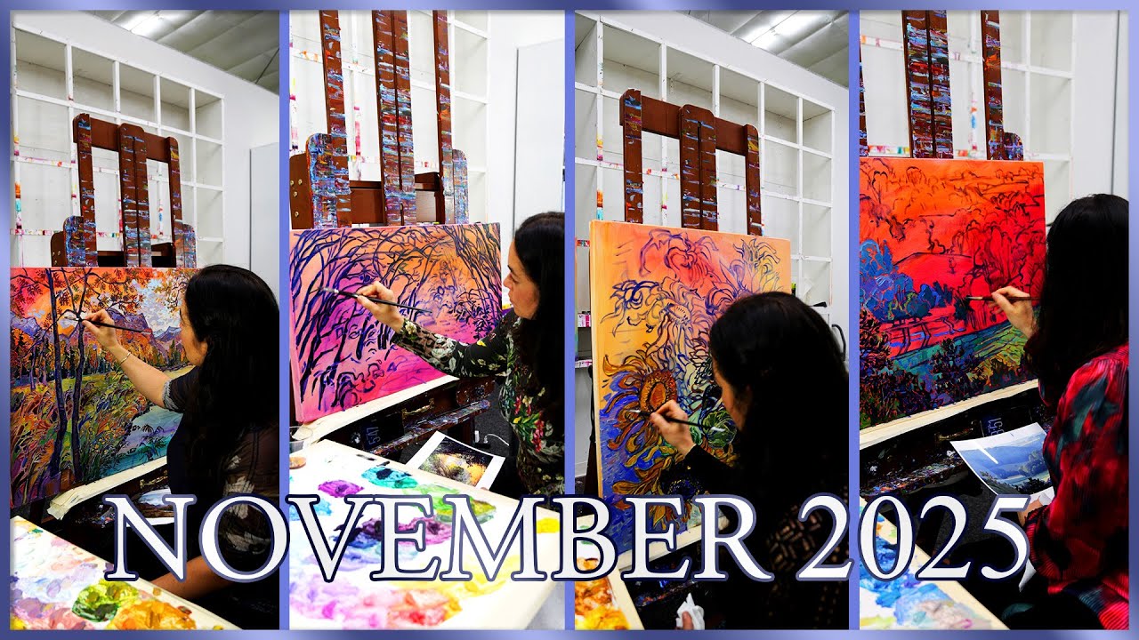 Every Erin Hanson Painting from November 2025