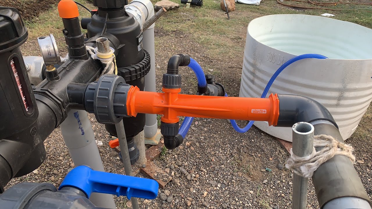 Venturi demo, Drip irrigation