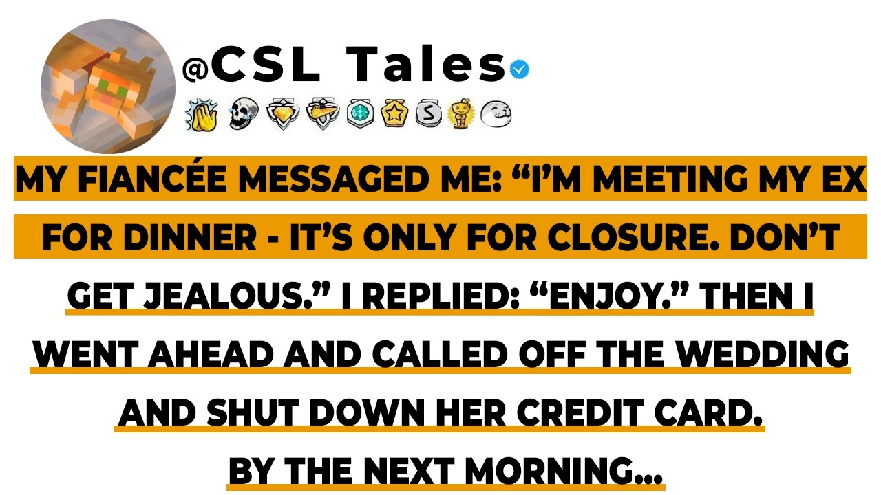 My Fiancée Messaged Me: “I’m Meeting My Ex For Dinner-It’s Only For Closure. Don’t...// Reddit Story