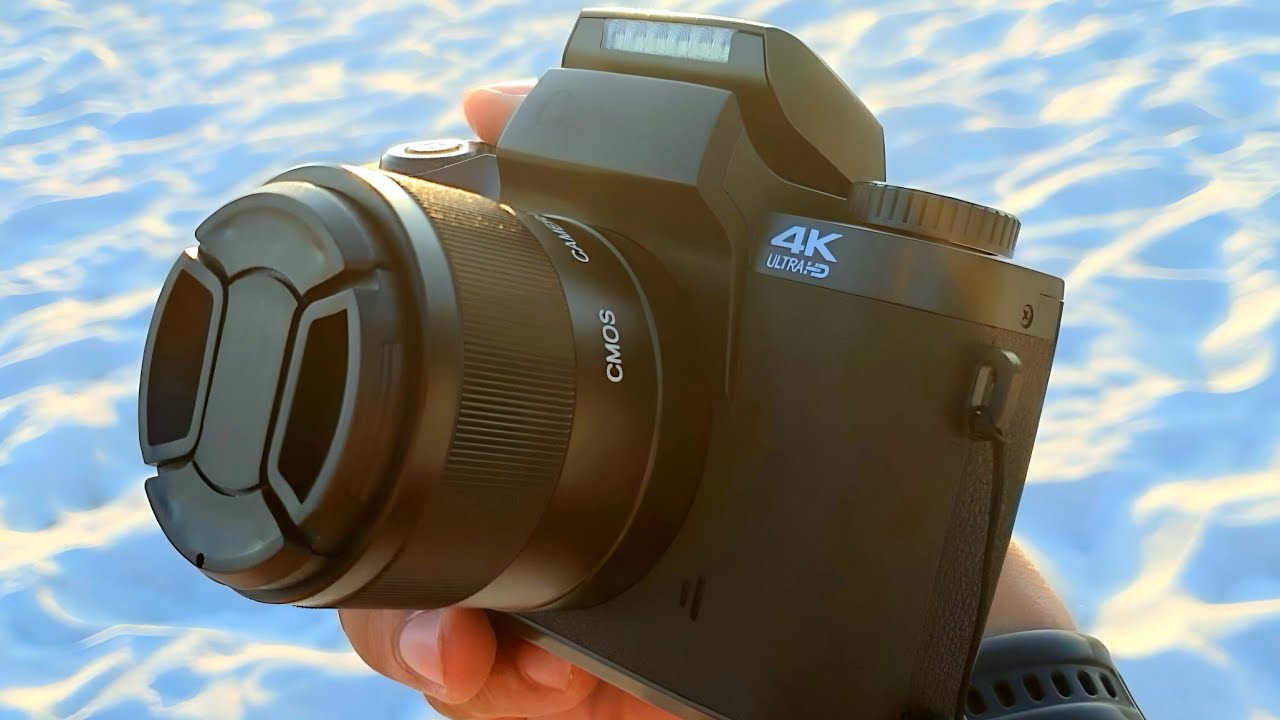 Цифровая камера Saneen 4K | Лучшая недорогая цифровая камера 4K для начинающих в 2024 году!