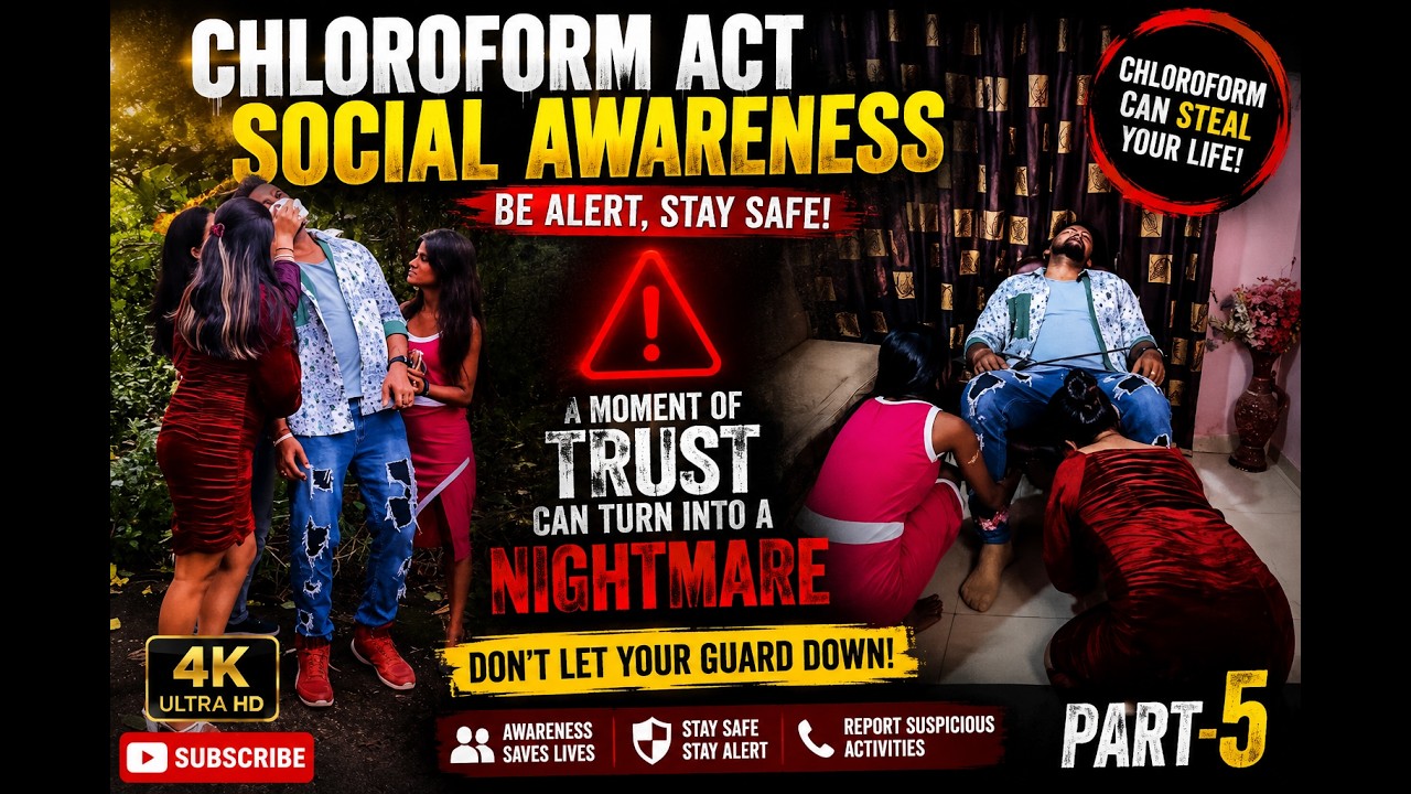 SOCIAL AWARENESS ACT | Part 5 | FICTIONAL | CHLOROFORM ACT | KAVITA MAHAPATRA | HINDI SHORT FILM |