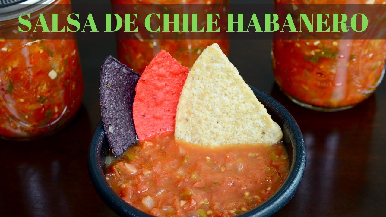Cómo Hacer Salsa de Chile Habanero Para Envasar