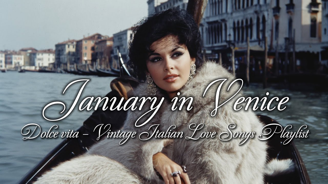 January in Venice ✨ | Vintage Italian Winter Melodies & Romantic Songs