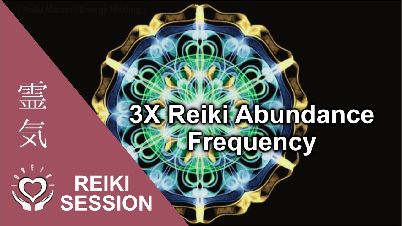 3X Reiki Boost to Attract Abundance with Energy-Infused Mandalas