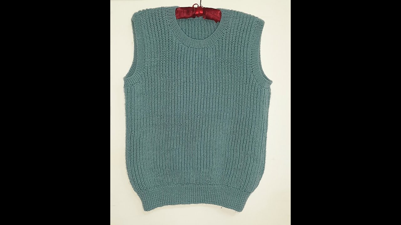 DIY Sophie’s weaving — 0163 Round neck vest-1(Knit figure sharing)DIY蘇菲的編織—0163圓領背心-1織圖分享