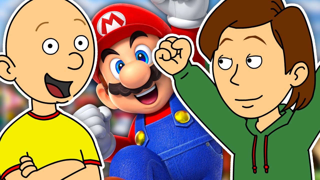 Caillou Behaves At Super Nintendo World/Ungrounded