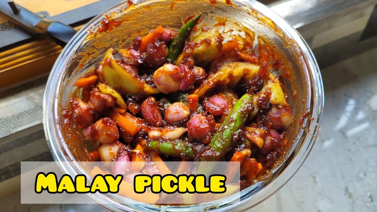 SriLankan vinakiri achar |malay pickle|SriLankan malay pickle  tamil recipe #pickle #tamilvlog