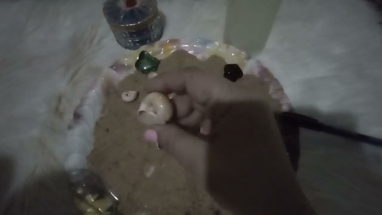 القراءة بالرمال والودع لبرج الحمل 👄👄👄