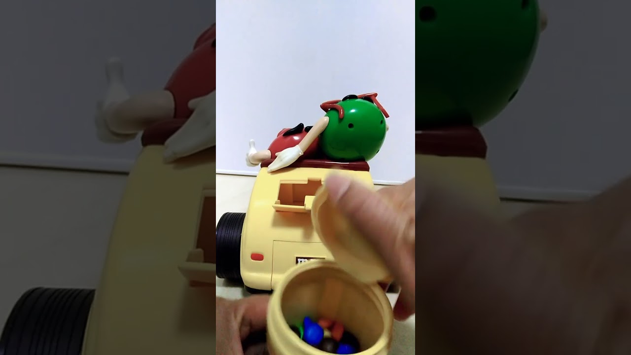 Satisfying rare car m&m's candy machine 😍🤗 #shorts #trend #ytshorts #machine