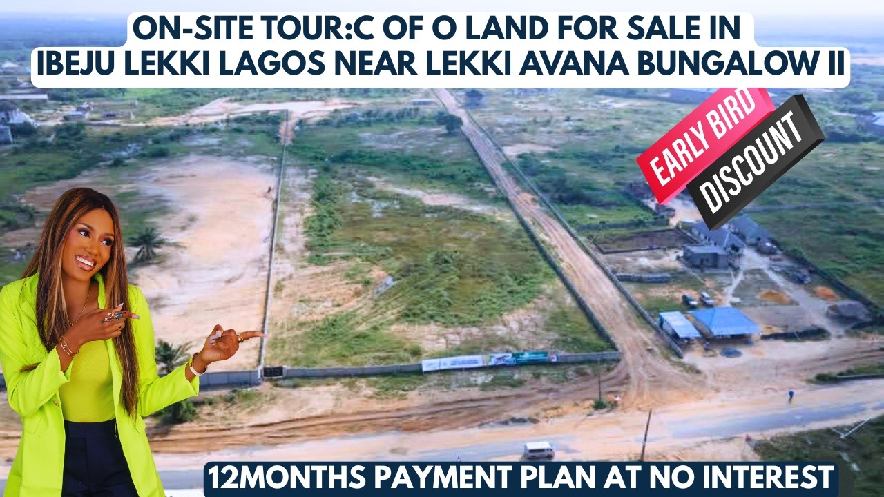 C of O Land For Sale in Ibeju Lekki Lagos|Near Lekki Avana Bungalow II|