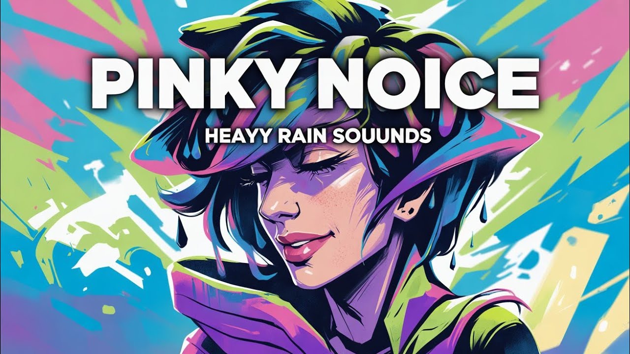 Soft Melody with Pink Noise | Stress Relief, Sleep & Serenity