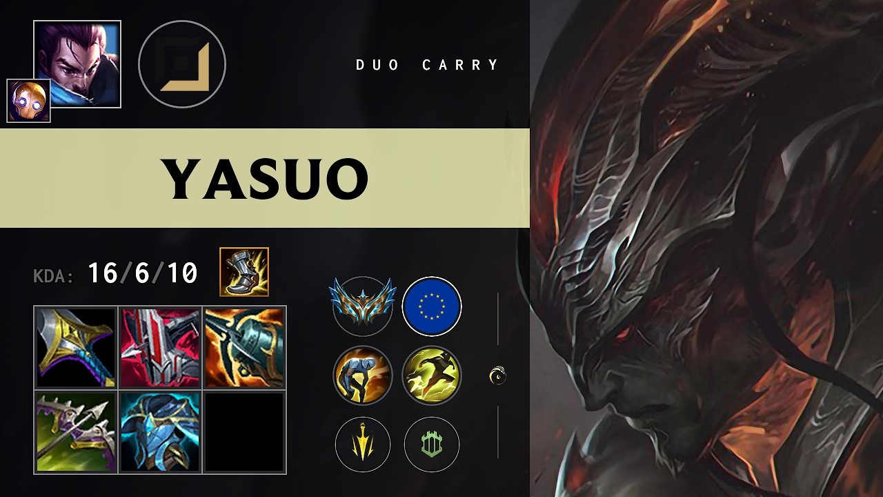 Yasuo ADC vs Viktor - EUW Challenger Patch 26.15