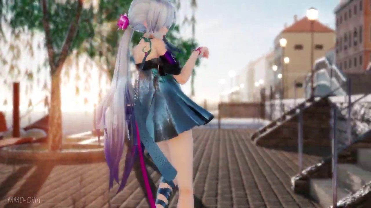 【MMD】純情スカート 「Haku / 弱音ハク」