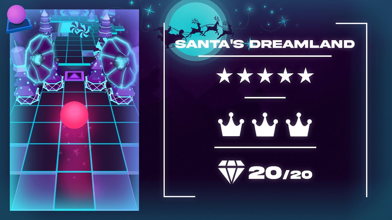 [Rolling Sky Remake 1.2] - Santa's Dreamland [Level 10]