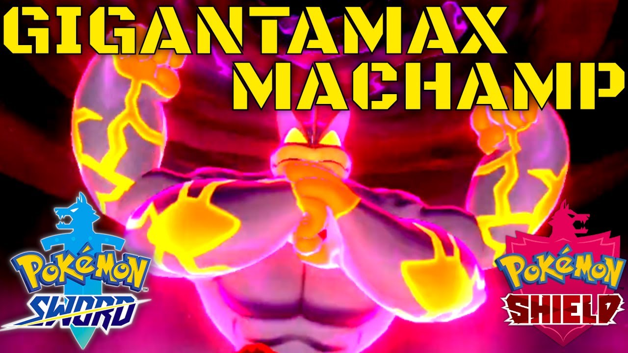 Pokemon Sword And Shield Gigantamax Machamp Location