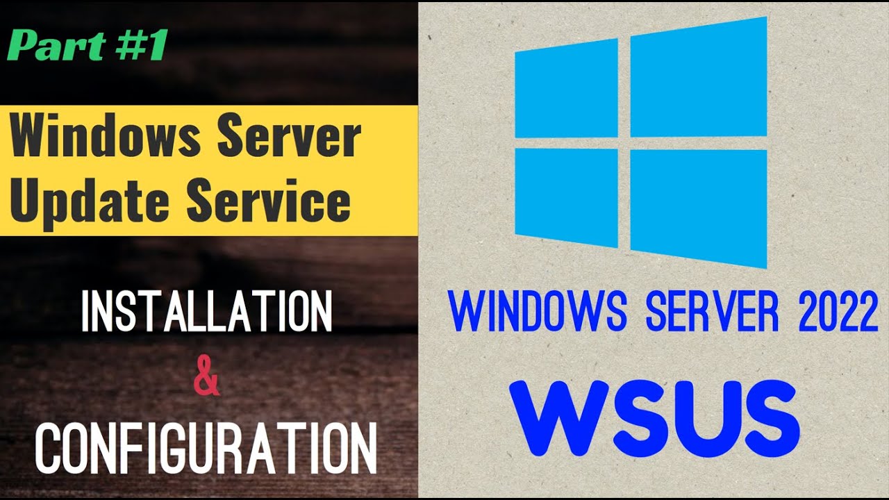 Установка Microsoft WSUS | Windows Server 2022