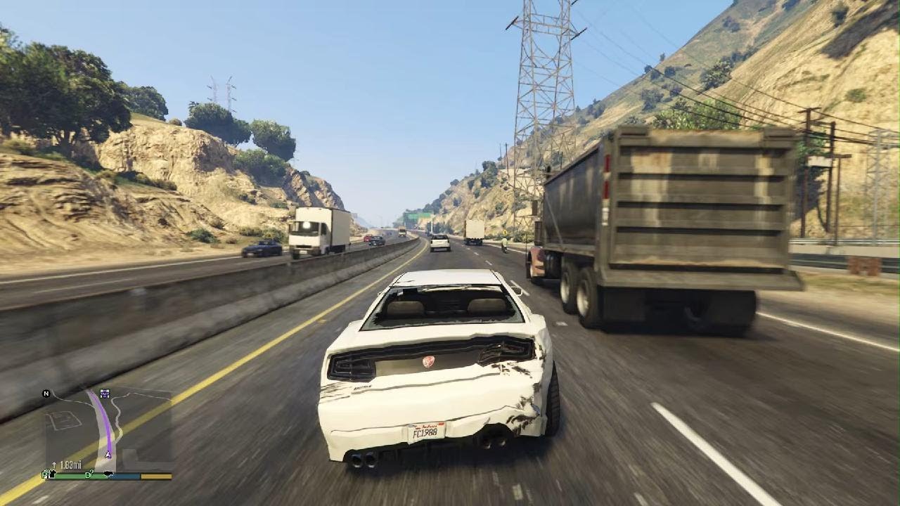Grand Theft Auto V ending B