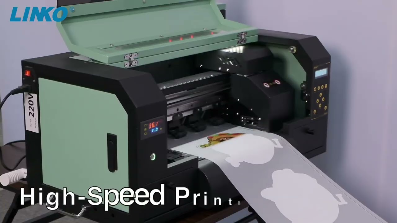 Linko L402 A3 DTF Printer - Perfect for Custom Apparel Startups #a3dtfprinter #Linkoprinter