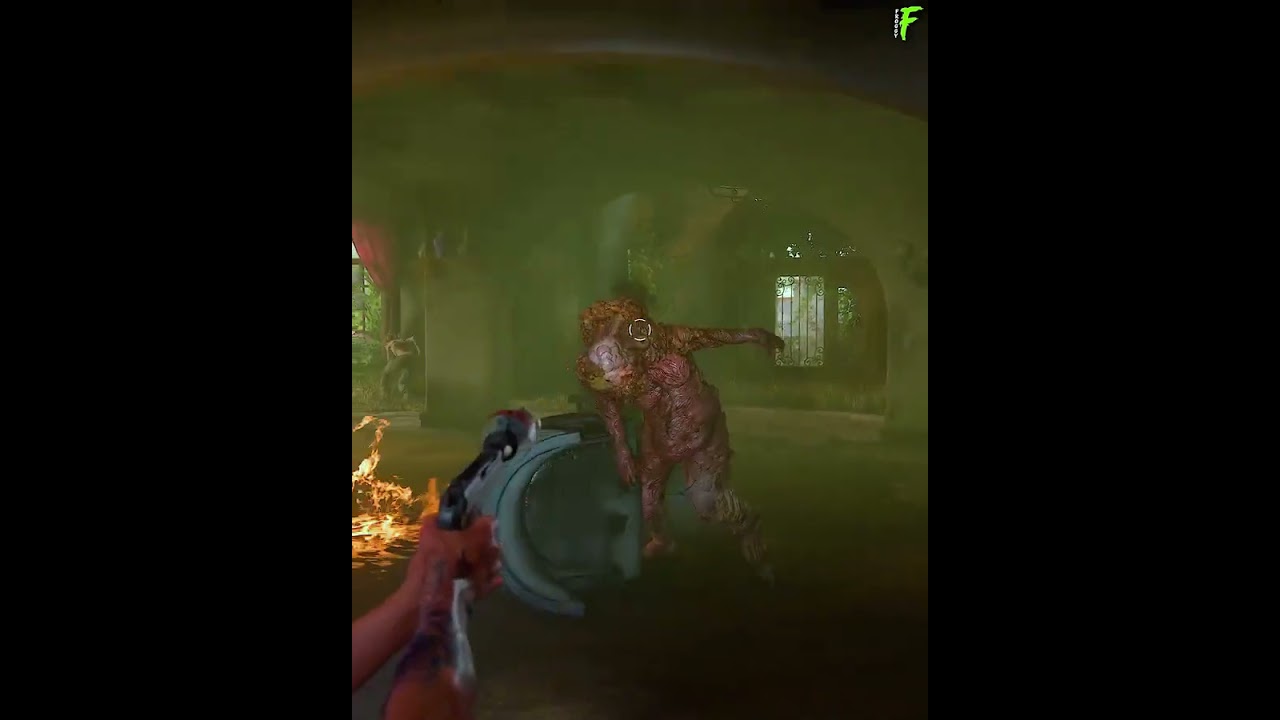 Ellie shotgun vs zombies #lastofuspart2 #lastofusremastered #zombiesurvival #zombiegameplay