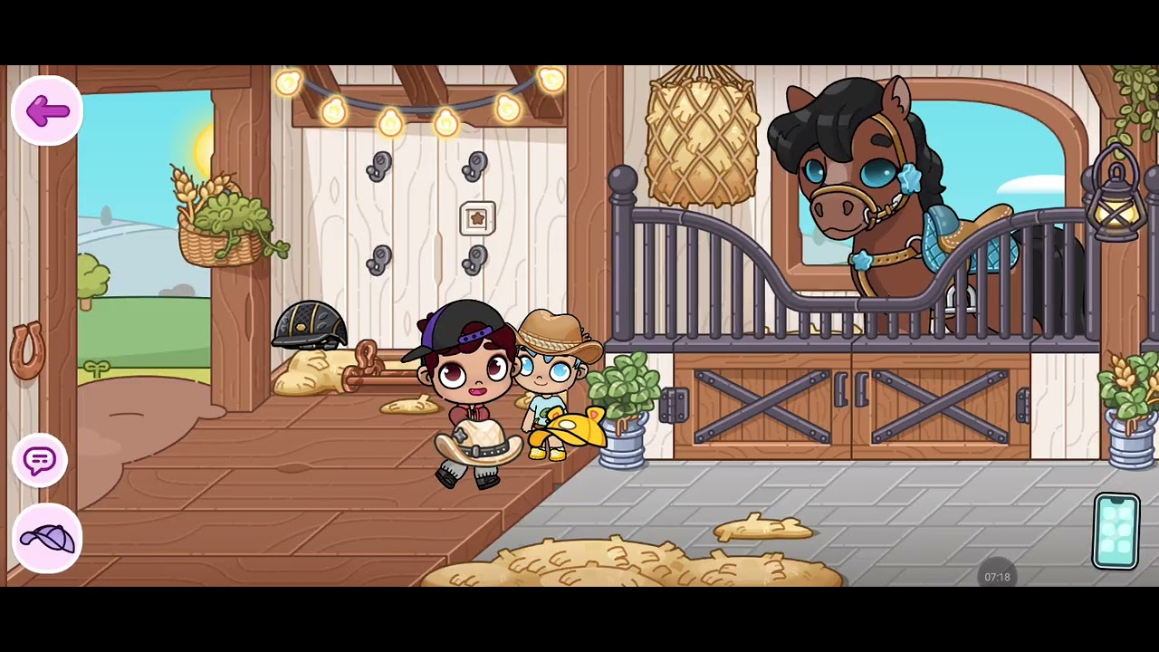 Visitamos a fazenda no avatar word